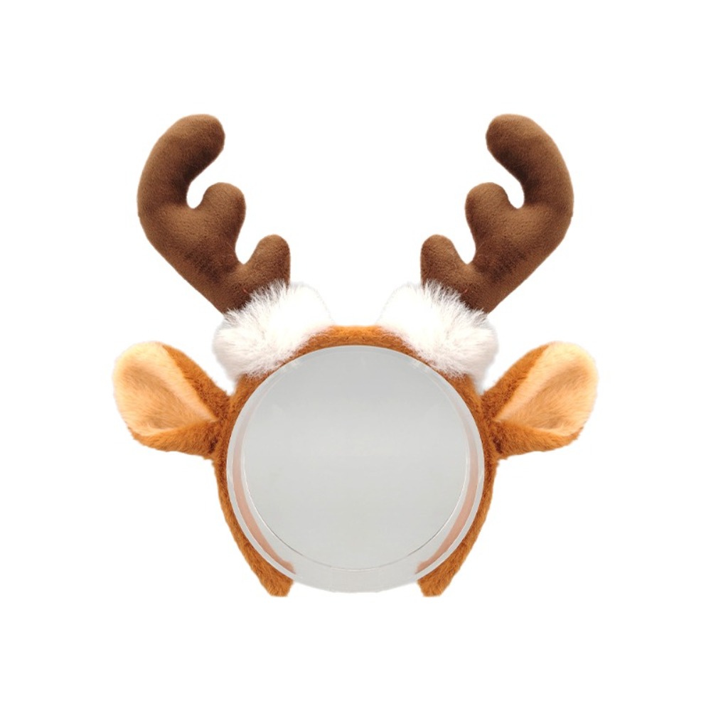 Reindeer Antlers Headband - ที่คาดผมเขากวางขนนุ่มดีไซน์น่ารักสำหรับเทศกาล ผ้าเนื้อนุ่ม ใส่ได้ทุกขนาด ที่คาดผมกวางเรนเดียร์สำหรับงานเทศกาล