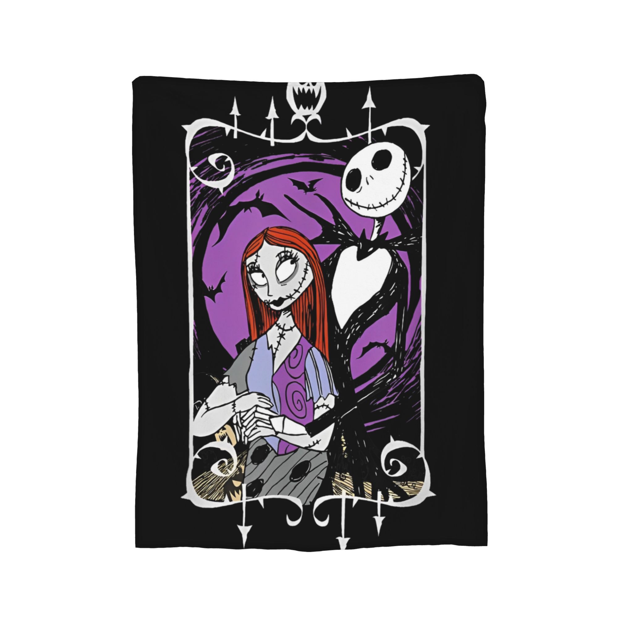 ผ้าห่มถักลายแจ็คและแซลลี่จากเร - Christmas Throw Blanket บทวิจารณ์และราคา