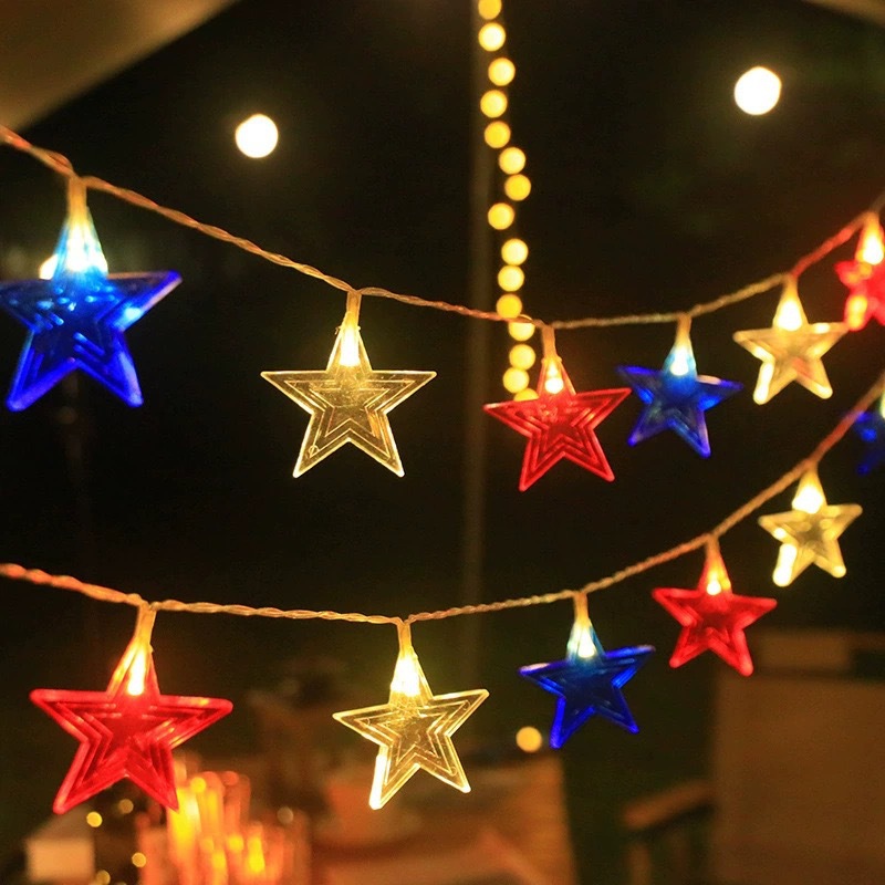 ไฟ LED รูปดาว 3 สี ไฟนางฟ้าสีข - Led Fairy String Lights บทวิจารณ์และราคา