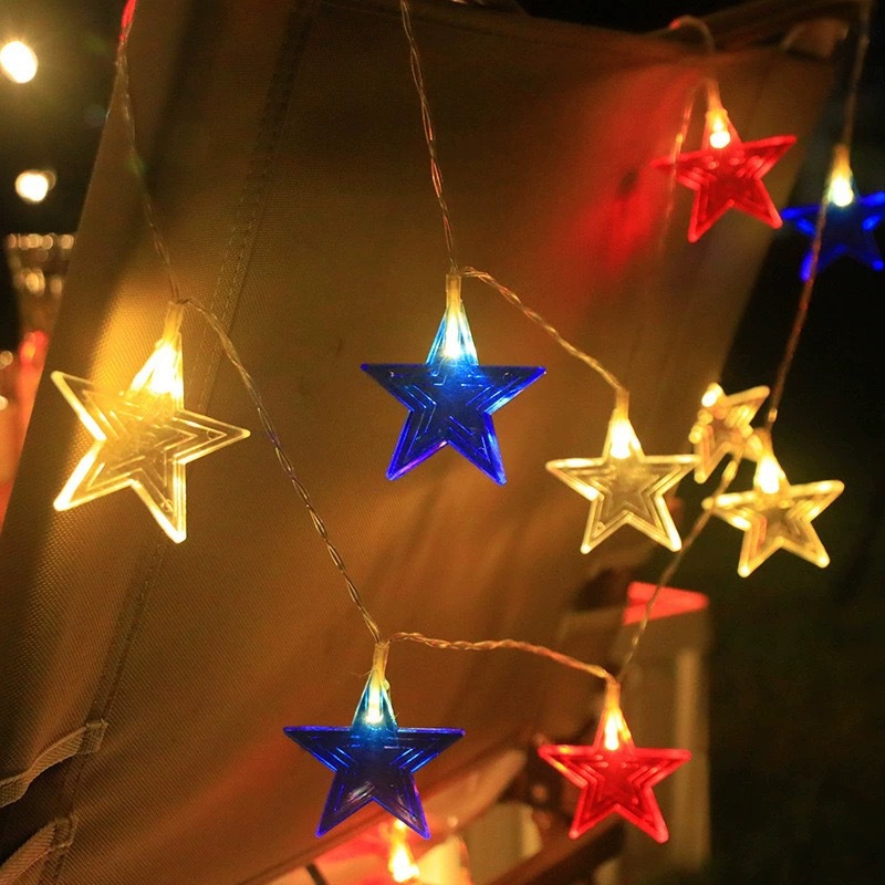 ไฟ LED รูปดาว 3 สี ไฟนางฟ้าสีข - Led Fairy String Lights บทวิจารณ์และราคา