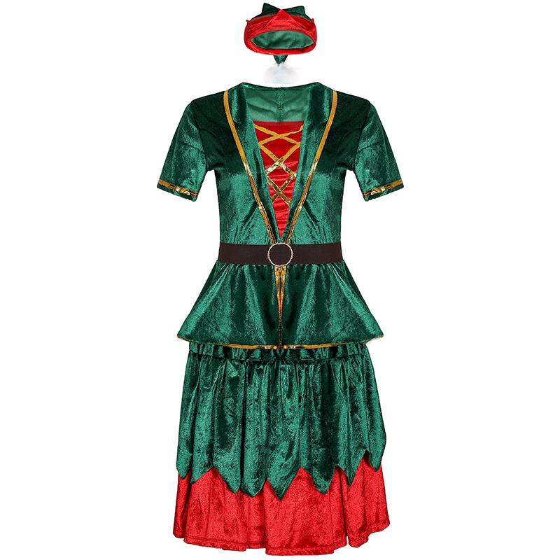 ชุดมาสคอตคู่รักงานคาร์นิวัล ชุ - Elf Costume Christmas บทวิจารณ์และราคา